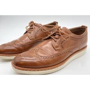 George Jonaah Wingtip Oxford Dress Shoes Size 11 Memory Insole True To Size Fit